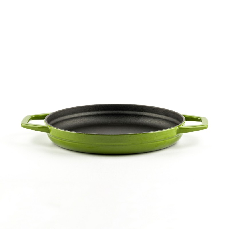 Gietijzer Set uit 3 delen Hosse, Bamboo | Gietijzeren pan set Gietijzer Set uit 3 delen Hosse, Bamboo | Gietijzeren pan set | |