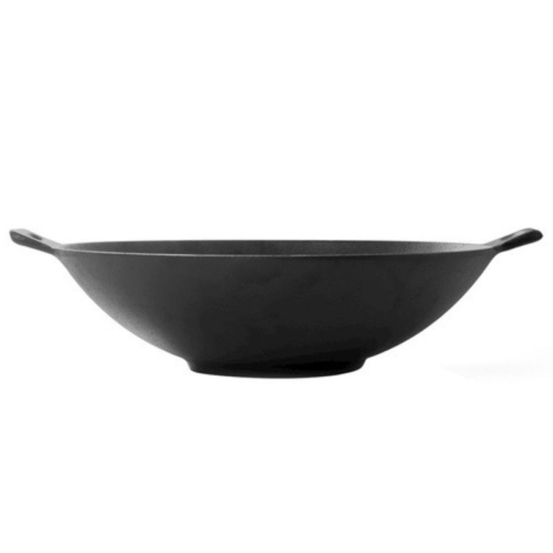 Gietijzeren pan wokmodel, Ф24 - Gietijzeren pan
