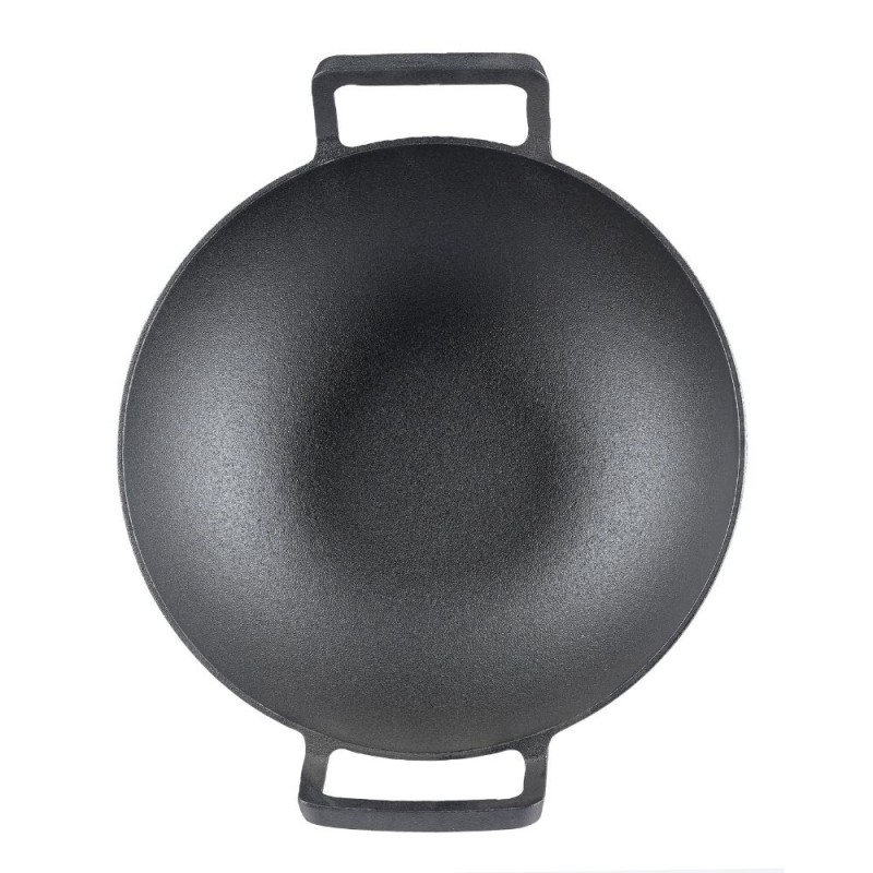 Gietijzeren pan wokmodel, Ф36 - Gietijzeren pan