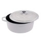 Diepe gietijzeren pot Hosse, Ivory, Ф28 | Gietijzeren pot Diepe gietijzeren pot Hosse, Ivory, Ф28 | Gietijzeren pot | |