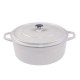 Diepe gietijzeren pot Hosse, Ivory, Ф28 | Gietijzeren pot Diepe gietijzeren pot Hosse, Ivory, Ф28 | Gietijzeren pot | |