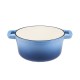 Geëmailleerde gietijzeren pot, Blauw, Ф24 | Gietijzeren pot Geëmailleerde gietijzeren pot, Blauw, Ф24 | Gietijzeren pot | |