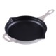 Geëmailleerde gietijzeren pan Hosse, Ivory, Ф28cm | Platte gietijzeren pan Geëmailleerde gietijzeren pan Hosse, Ivory, Ф28cm | Platte gietijzeren pan | Gietijzeren pan |