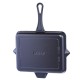 Geëmailleerde grillpan gietijzer Hosse, Black Onyx, 26x32cm | Grillpan gietijzer Geëmailleerde grillpan gietijzer Hosse, Black Onyx, 26x32cm | Grillpan gietijzer | Gietijzeren pan |