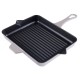 Geëmailleerde grillpan gietijzer Hosse, Ivory, 26x32cm | Grillpan gietijzer Geëmailleerde grillpan gietijzer Hosse, Ivory, 26x32cm | Grillpan gietijzer | Gietijzeren pan |