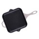 Geëmailleerde grillpan gietijzer Hosse, Ivory, 28x28cm | Grillpan gietijzer Geëmailleerde grillpan gietijzer Hosse, Ivory, 28x28cm | Grillpan gietijzer | Gietijzeren pan |