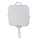 Geëmailleerde grillpan gietijzer Hosse, Ivory, 28x28cm | Grillpan gietijzer Geëmailleerde grillpan gietijzer Hosse, Ivory, 28x28cm | Grillpan gietijzer | Gietijzeren pan |