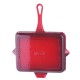 Geëmailleerde grillpan gietijzer Hosse, Rubin, 26x32cm | Grillpan gietijzer Geëmailleerde grillpan gietijzer Hosse, Rubin, 26x32cm | Grillpan gietijzer | Gietijzeren pan |
